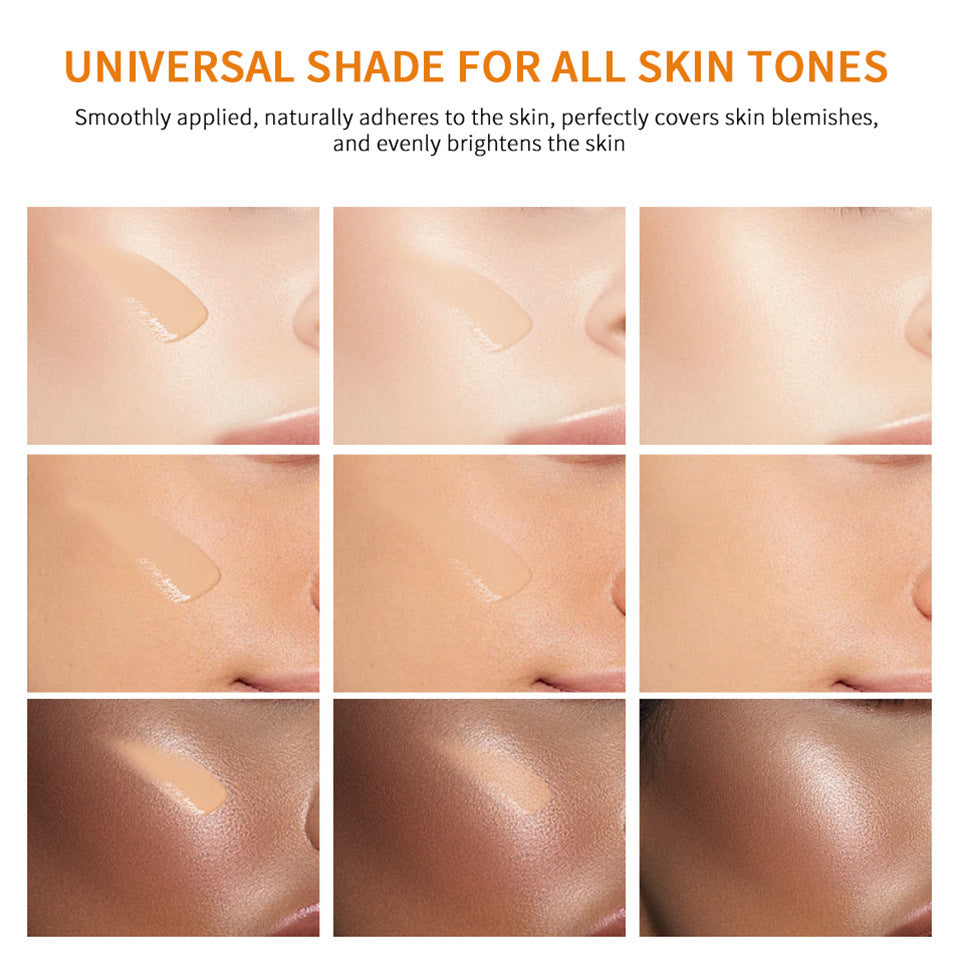 Universal Sunscreen SPF 50 PA, Protector Solar Con Color, Tinted Sunscreen, No Sticky Refreshing Non and Does Not Harm Residue for All Skin Type and UV Defense