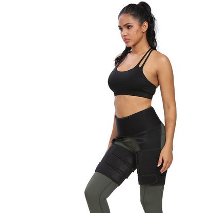 Cross-Border Sports Protective Gear, Peach Buttocks, Buttocks, Waist Belt, Sweating Belt, Fitness Leggings, Thigh Protection, Manufacturers Can Customize