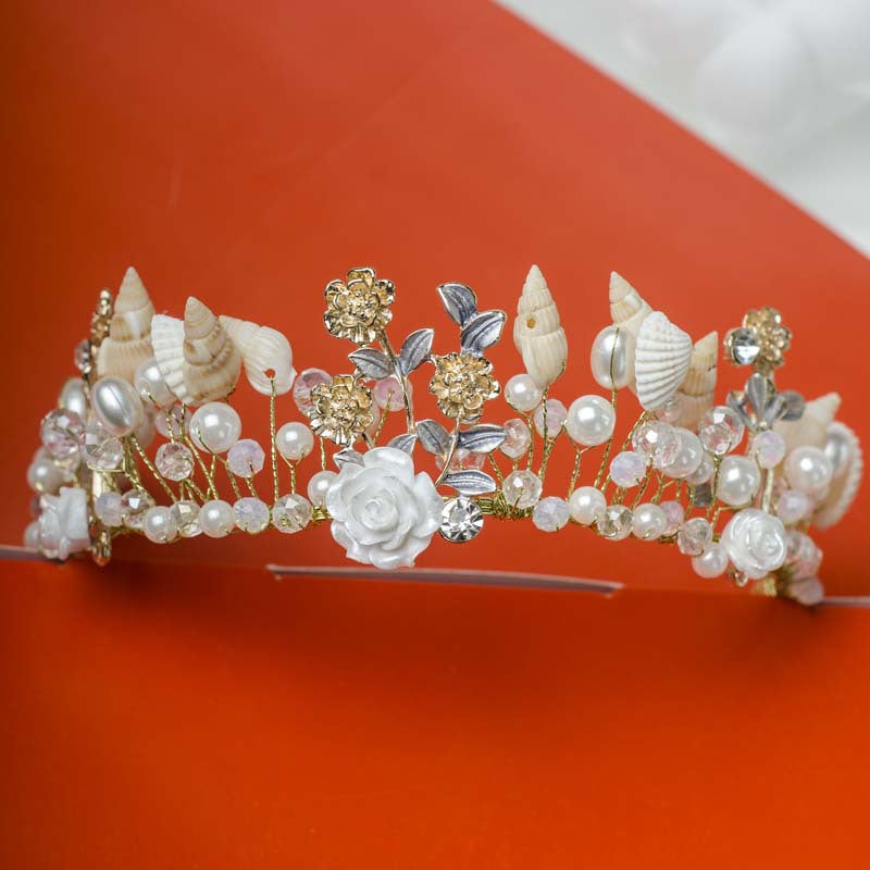 Headdress Flower Hair Band Baroque Hair Accessories Photo Studio Wedding Accessories