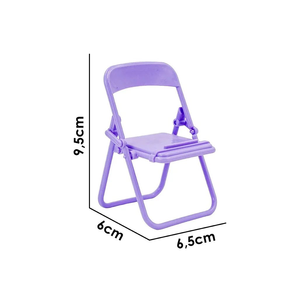 Mobile Phone Holder Format Portable Folding Creative Table Chair