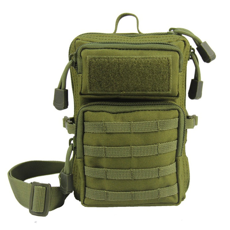 EDC Tactical Crossbody Waist Bag Mini Small Storage Bag Outdoor Accessories Waist Bag Tactical Pannier Bag Camouflage Bag Pannier Bag