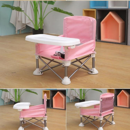 Baby Dining Chair Multifunctional Foldable and Portable Outdoor Beach Seat Baby Furniture Supplies