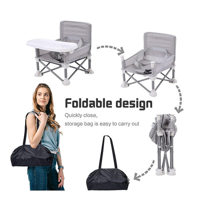 Baby Dining Chair Multifunctional Foldable and Portable Outdoor Beach Seat Baby Furniture Supplies