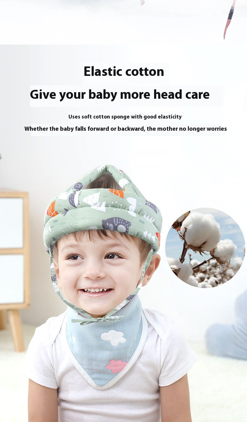 Baby Toddler Headrest Cap Baby Toddling Walk Head Protection Pad Children Crawling Helmet