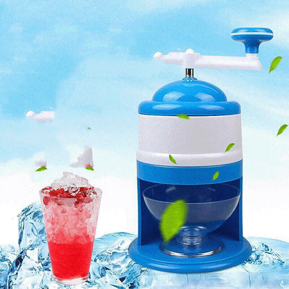 Portable Manual Ice Crushers Hand Crank Ice Shaver Shave Ice Machine Smoothie Maker Household Kitchen Bar Ice Blender Drink Tool Summer Gadgets