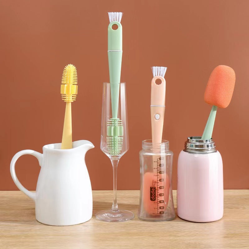 Cleaning Cup Multifunctional Four-In-One Cup Brush Kitchen Gadgets