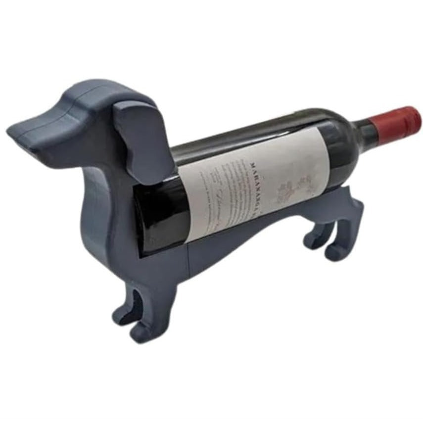 Dachshund Wine Bottle Holder Wine Cabinet Dachshund Personality Wine Rack Home Creative Dachshund Dog Red Wine Display Rack Kitchen Gadgets