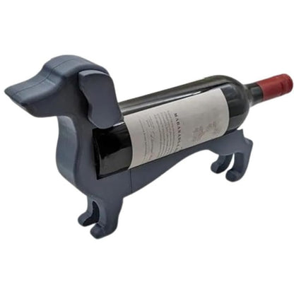 Dachshund Wine Bottle Holder Wine Cabinet Dachshund Personality Wine Rack Home Creative Dachshund Dog Red Wine Display Rack Kitchen Gadgets