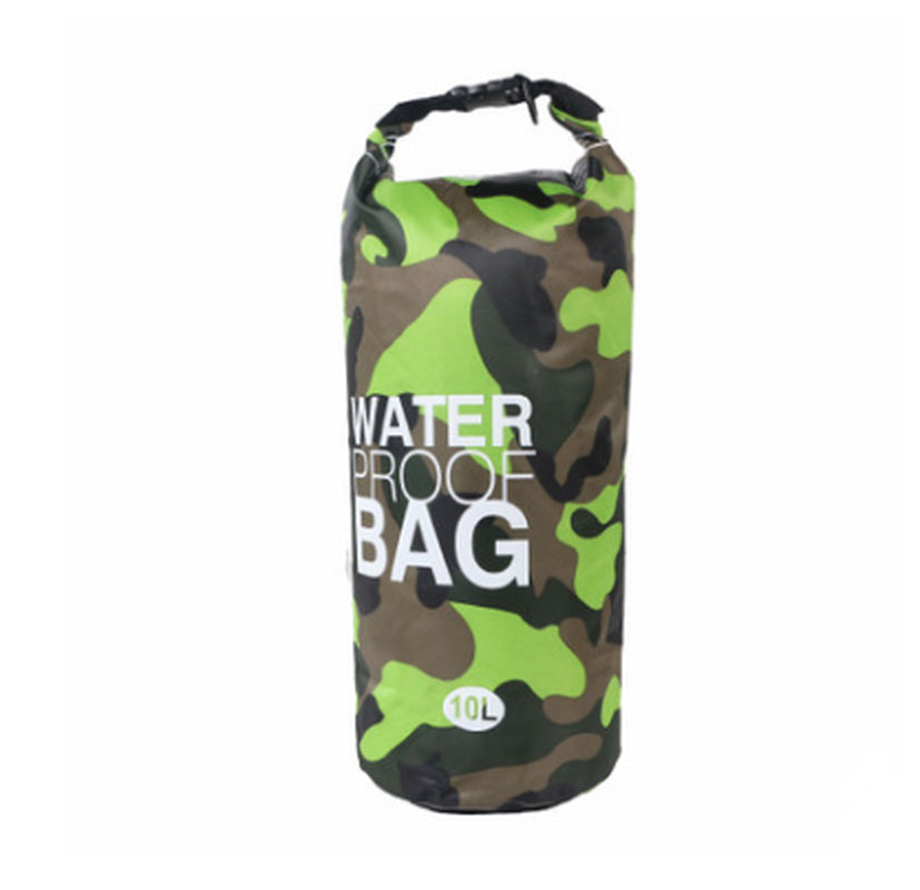 Camouflage Waterproof Bucket Bag Beach Bag Waterproof Bucket Bag Outdoor Drifting Waterproof Bag Waterproof Bag