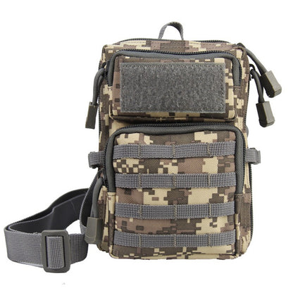 EDC Tactical Crossbody Waist Bag Mini Small Storage Bag Outdoor Accessories Waist Bag Tactical Pannier Bag Camouflage Bag Pannier Bag