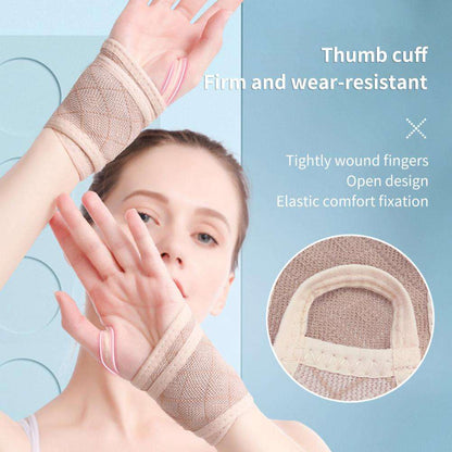 Wrist Brace Carpal Tunnel for Men and Women Fit, Lightweight Adjustable Wrist Support Brace for Tendinitis, Sprains Arthritis, Pain Relief, Compression Wrist Wrap for Sports, Workout and Daily Use