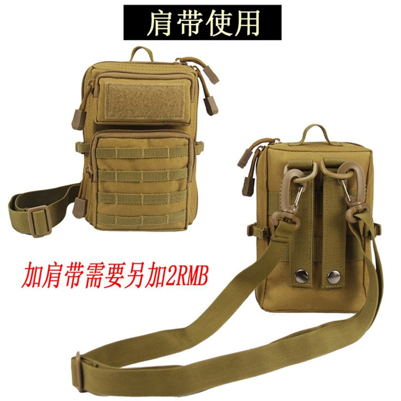 EDC Tactical Crossbody Waist Bag Mini Small Storage Bag Outdoor Accessories Waist Bag Tactical Pannier Bag Camouflage Bag Pannier Bag