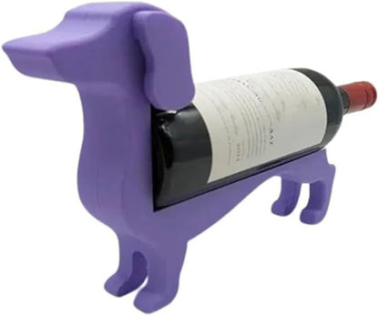 Dachshund Wine Bottle Holder Wine Cabinet Dachshund Personality Wine Rack Home Creative Dachshund Dog Red Wine Display Rack Kitchen Gadgets