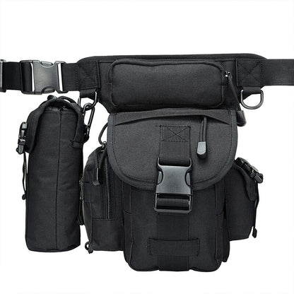 ANTARCTICA Waterproof Military Tactical Drop Leg Pouch Bag Type B Cross over Leg Rig Outdoor Bike Cycling Hiking Thigh Bag