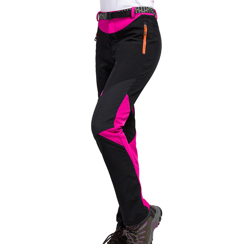 Sports Outdoor Soft Shell Pants Assault Pants Ladies Windproof and Waterproof Cycling Pants