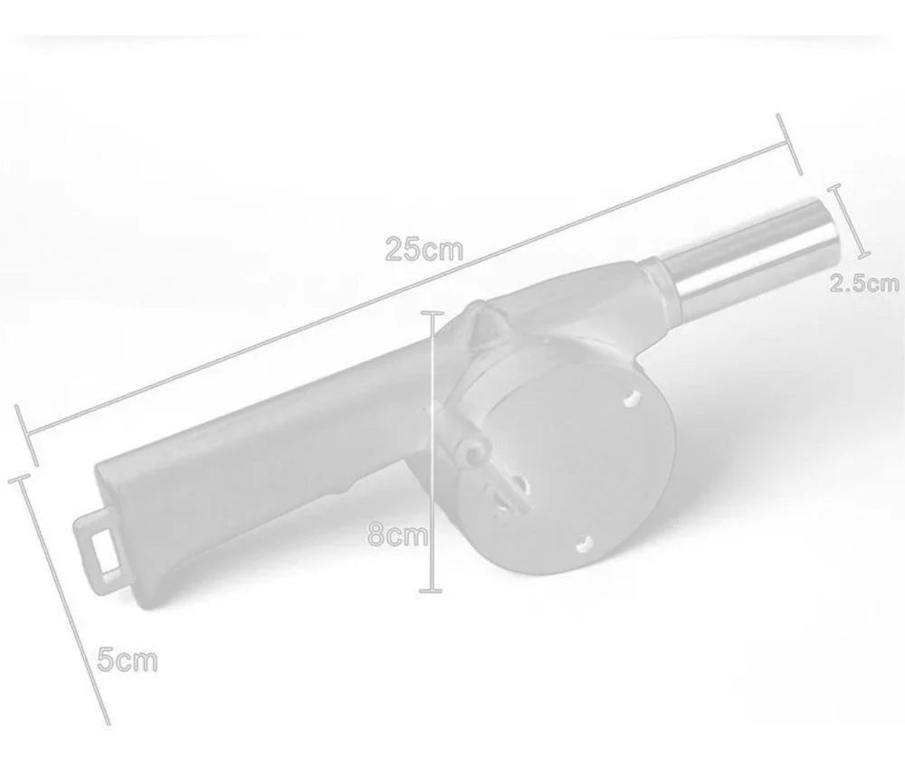 Practical and Easy Camping Manual BBQ Blower