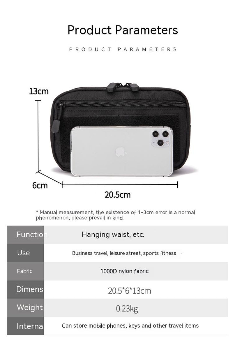 New Outdoor Sports Tactical Waist Pack Accessories Functional Hanging Bag