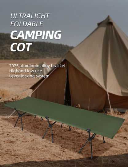 Lightweight Portable Dual-Purpose Outdoor Folding Bed