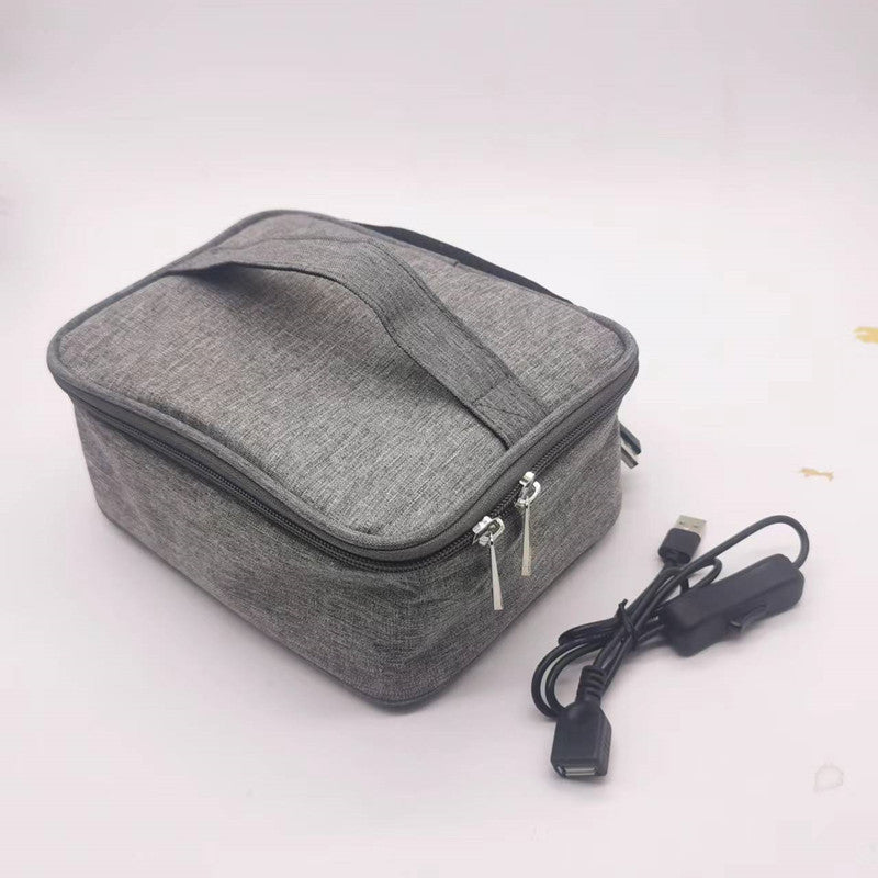 USB Heating Lunch Outdoor Bento Thermal Bag Convenient and Easy to Carry