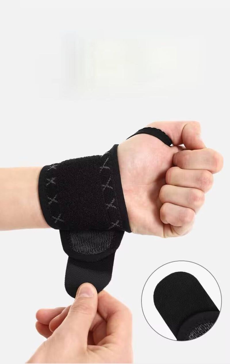 Wrist Brace Carpal Tunnel for Men and Women Fit, Lightweight Adjustable Wrist Support Brace for Tendinitis, Sprains Arthritis, Pain Relief, Compression Wrist Wrap for Sports, Workout and Daily Use