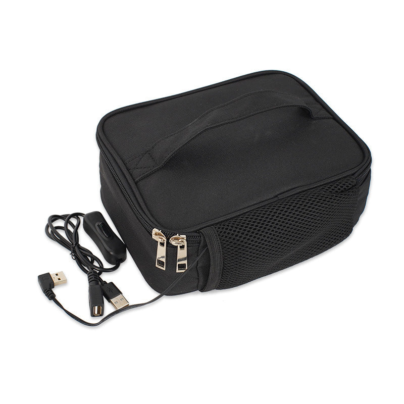 USB Heating Lunch Outdoor Bento Thermal Bag Convenient and Easy to Carry