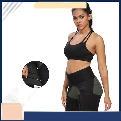 Cross-Border Sports Protective Gear, Peach Buttocks, Buttocks, Waist Belt, Sweating Belt, Fitness Leggings, Thigh Protection, Manufacturers Can Customize