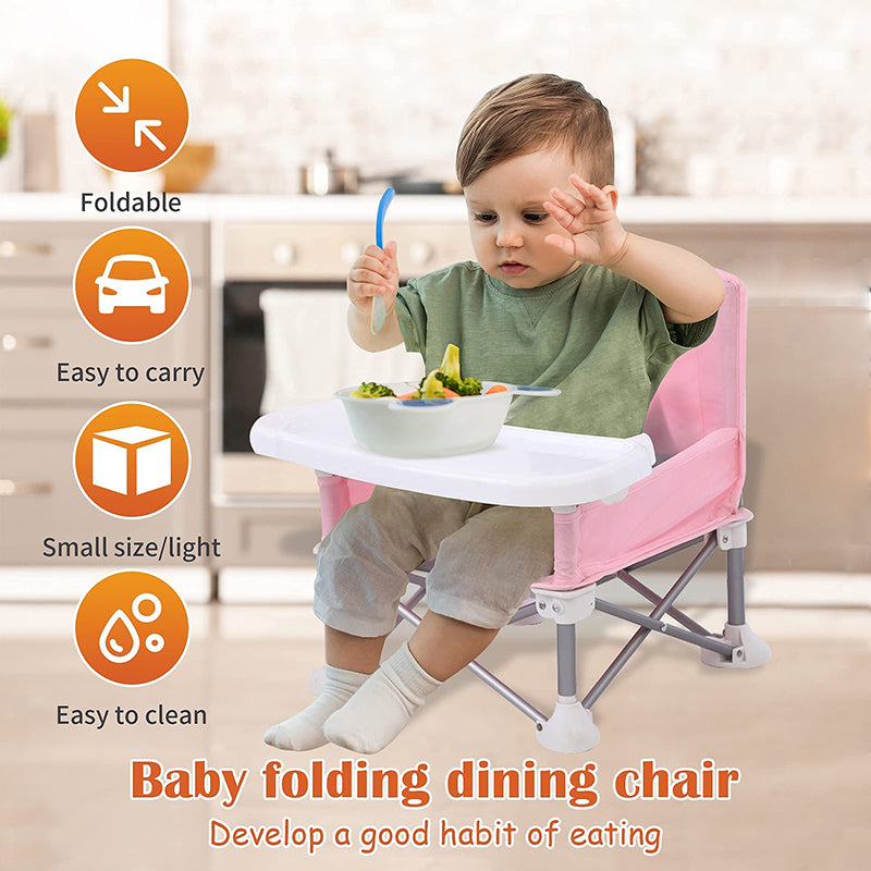 Baby Dining Chair Multifunctional Foldable and Portable Outdoor Beach Seat Baby Furniture Supplies