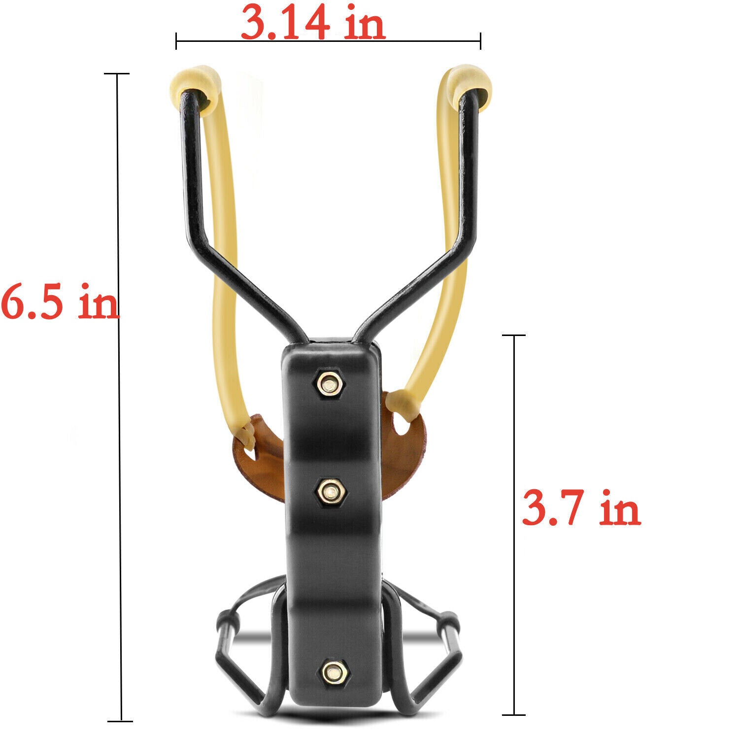 Compact Folding Slingshot Catapult for Hunting Outdoor Sport Games